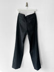 HELMUT LANG - late 1990s PINSTRIPED STRAIGHT LEG TROUSERS