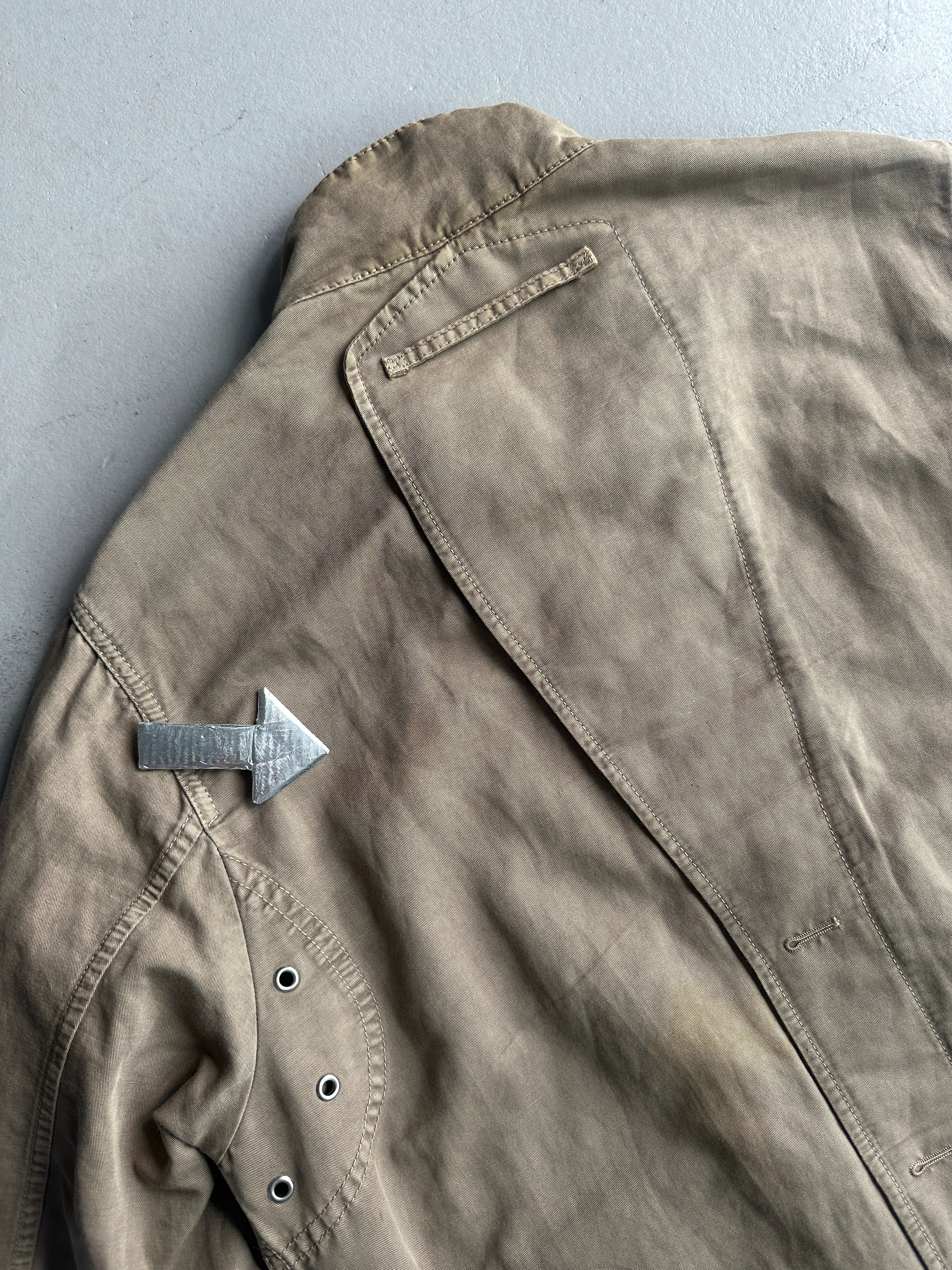 PRADA LINEA ROSSA - 2000s DECONSTRUCTED LIGHT JACKET