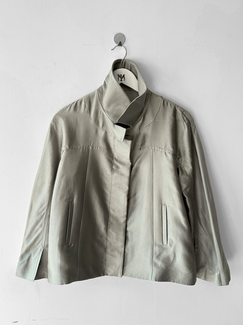 CIVIDINI - S/S 2008 METALLIC FINISH SILK JACKET