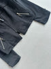 JANNE FAURE - 1990s CROP FIT JACKET WITH WOOL COLLAR