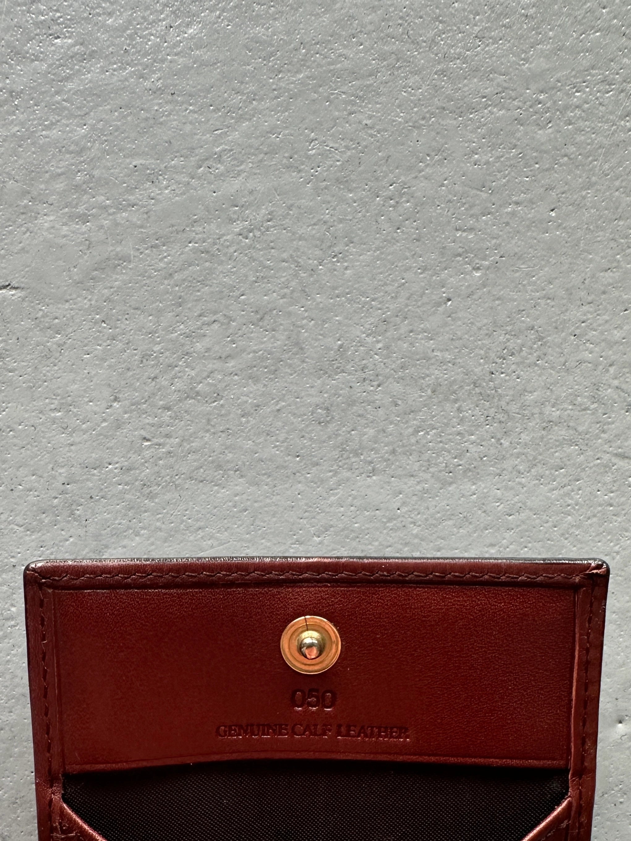 GIANFRANCO FERRÉ - 1990s SQUARE COIN WALLET