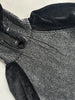 EMPORIO ARMANI - 2000s CHENILLE JUMPER WITH CONTRASTING FRONT AND HOOD