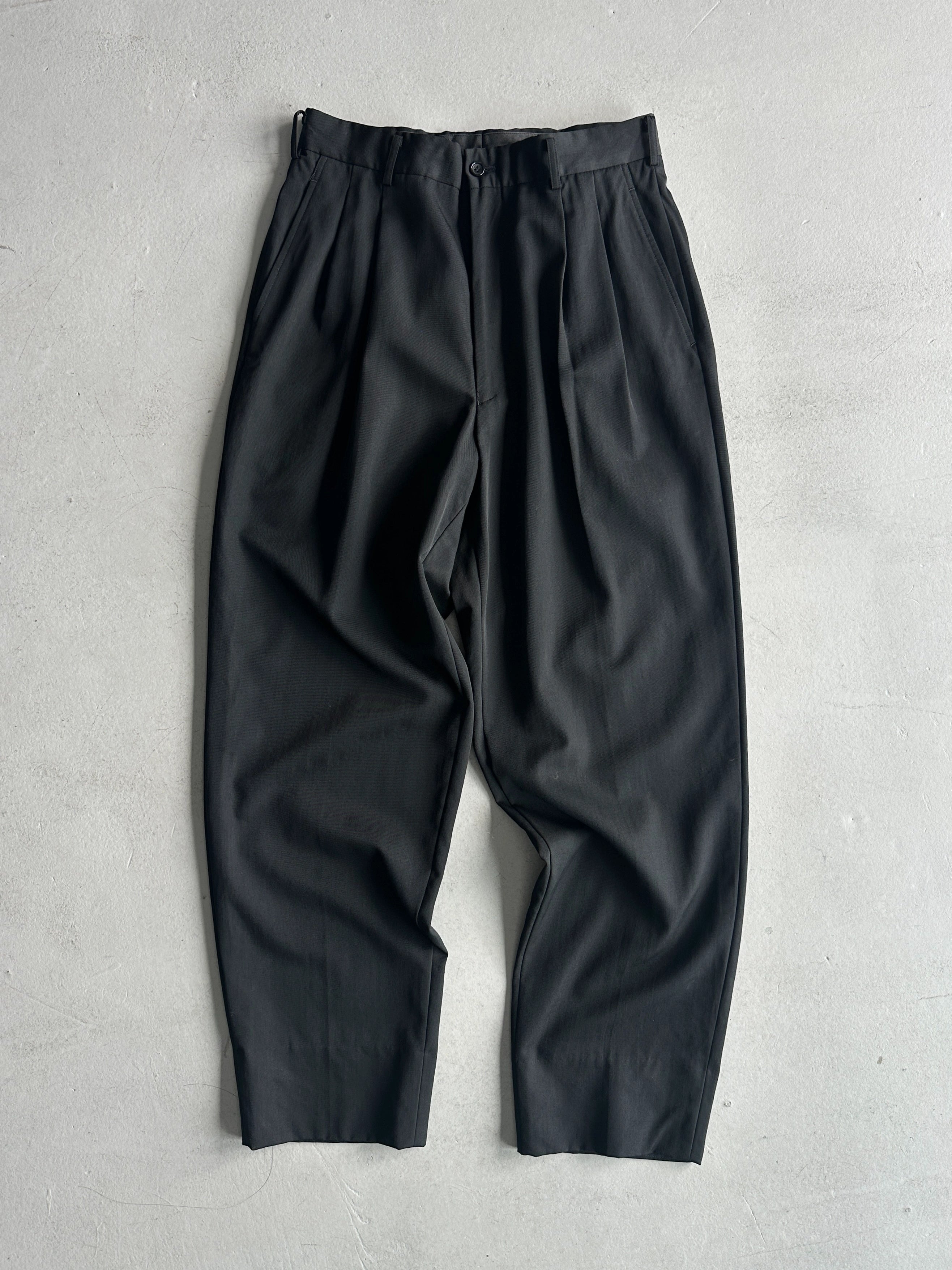 COMME DES GARÇONS - A/W 1998 FRONT PLEATS TAILORED TROUSERS