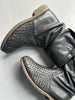 BIKKEMBERGS - 2000s WOVEN FRONT ANKLE BOOTS