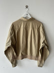 VALENTINO - 1980s CROP FIT LIGHT BOMBER JACKET