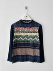 COMME DES GARÇONS - A/W 2017 LONG SLEEVE TOP WITH SHEER PANEL AT BACK HEM