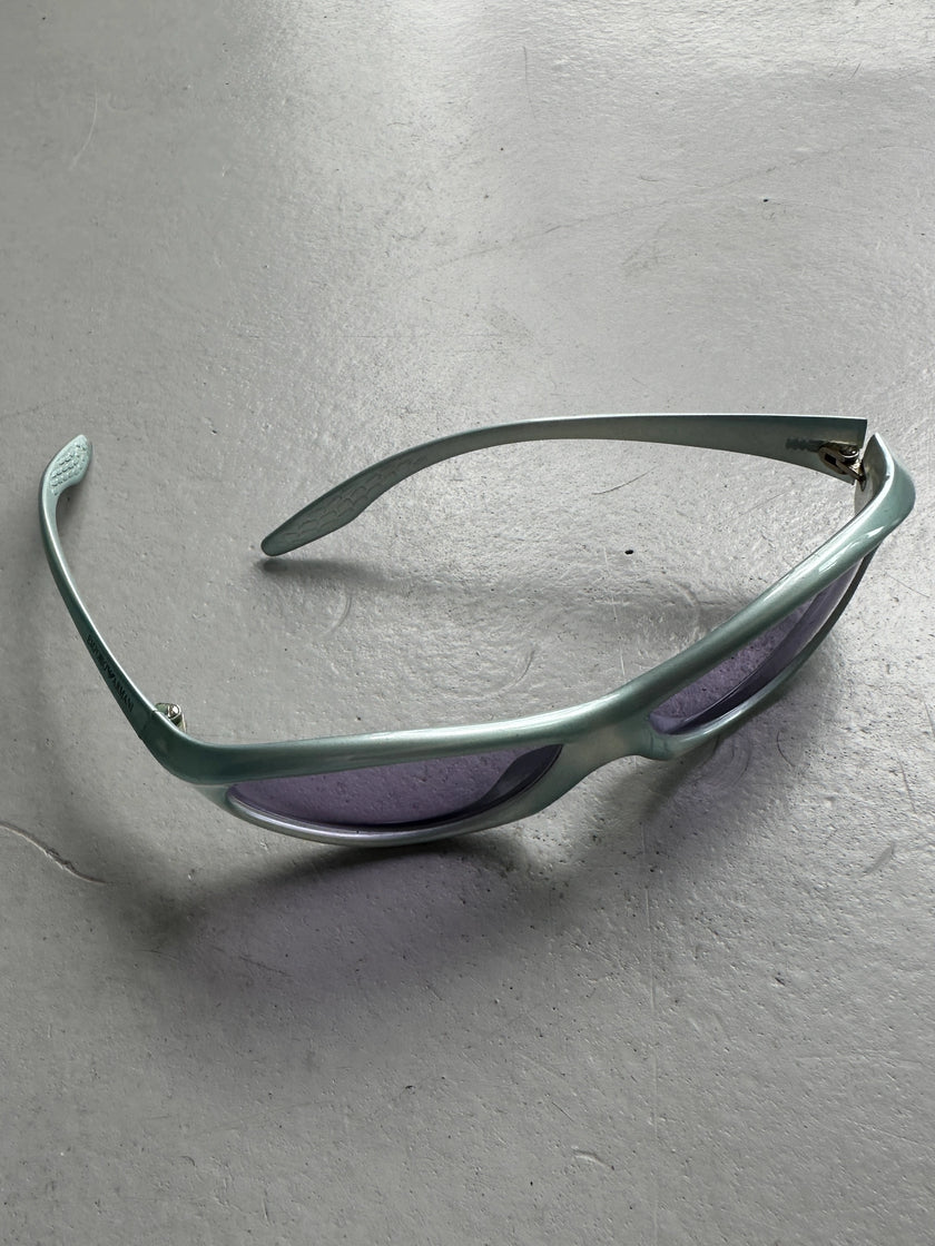 EMPORIO ARMANI -  1990s BIKER SUNGLASSES