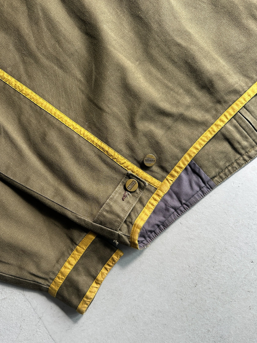 MARITHÉ + FRANÇOIS GIRBAUD X CLOSED - 1980s BOMBER JACKET WITH CONTRASTING PIPING