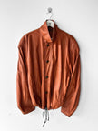 LA MATTA - 1980s SOFT LEATHER JACKET WITH DRAWSTRING HEM