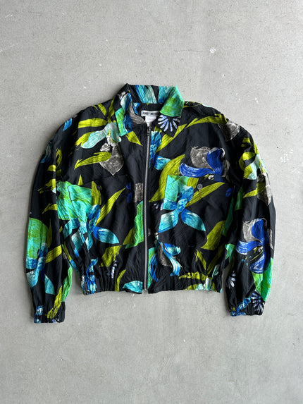 ISSEY MIYAKE - S/S 1996 FLORAL PRINT LIGHT JACKET