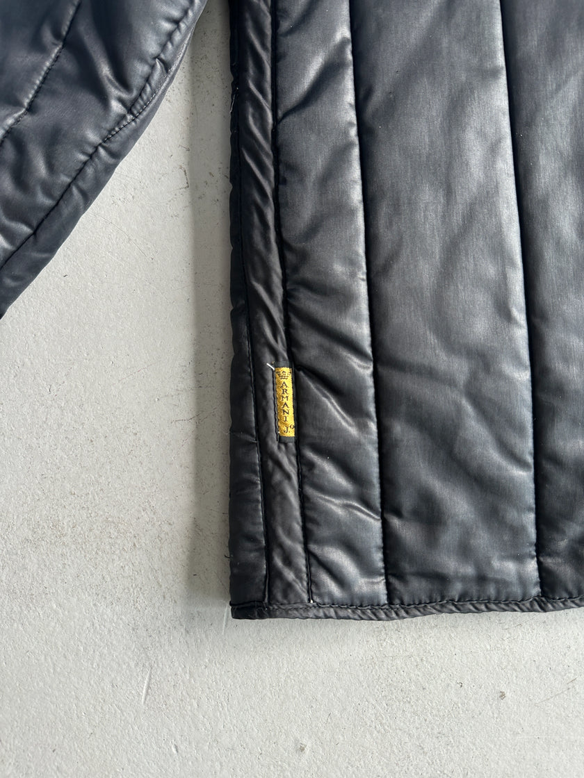 ARMANI JEANS - 1990s PADDED QUILTED JACKET