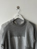 SACAI - F/W 2016 DECONSTRUCTED CREWNECK LONG SLEEVE TOP