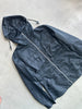 YOHJI YAMAMOTO D'URBAN A.A.R. - ARCHIVE 1990s FOLDABLE WINDBREAKER JACKET WITH NINJA HOOD