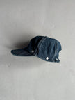 ARMANI JEANS- 1990s 2 IN 1 VISOR DENIM HAT