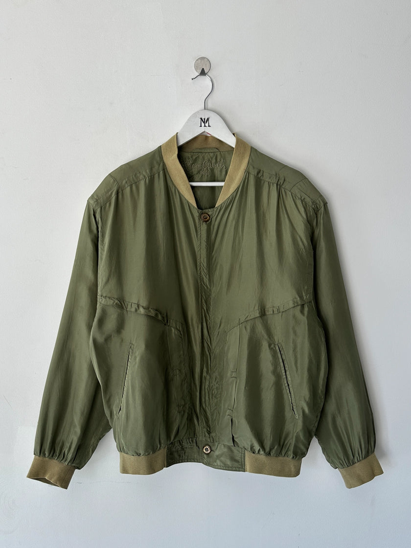 PIERRE CARDIN - 1990s SILK BOMBER JACKET