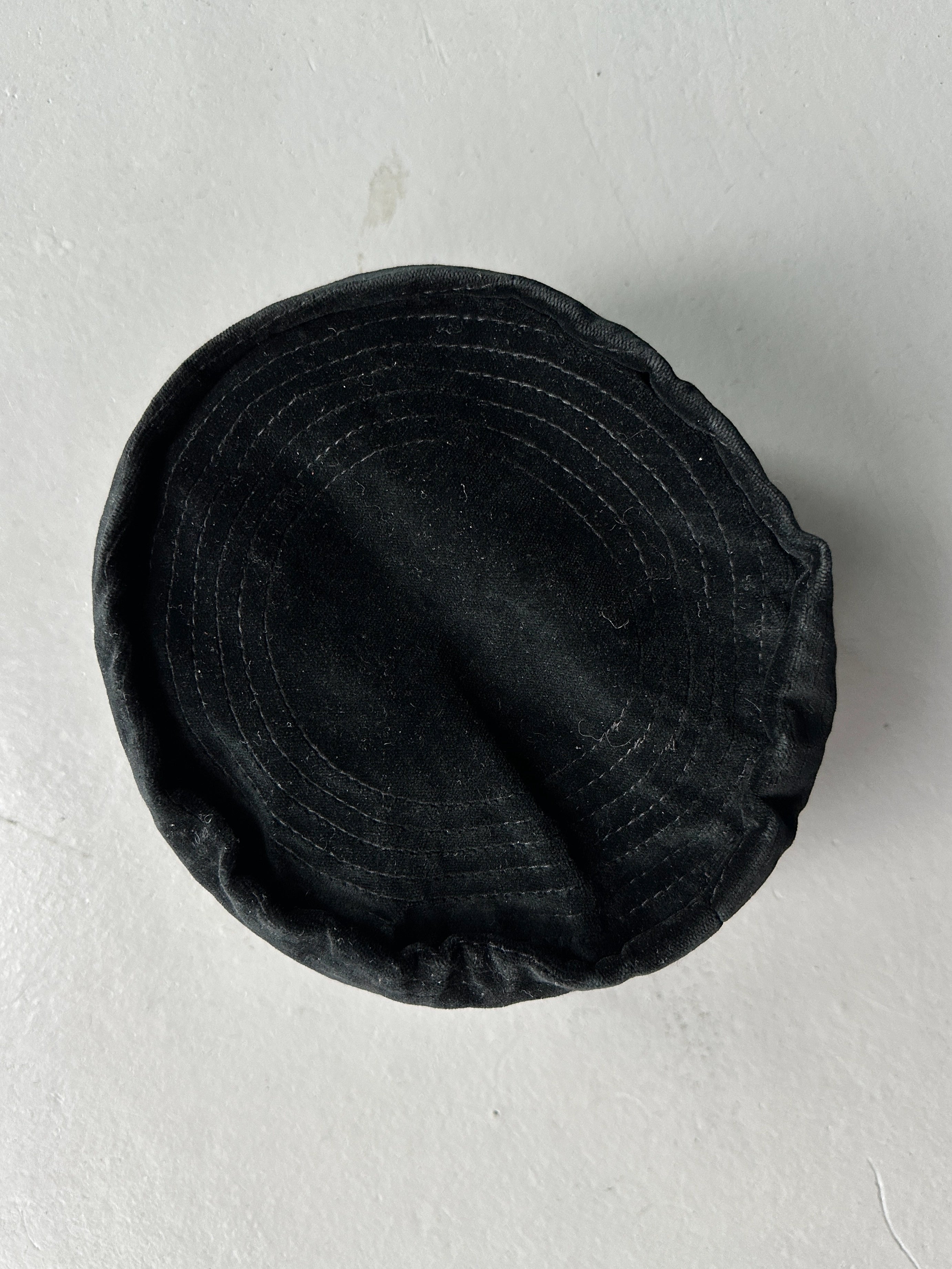 ARMANI JEANS - 1990s VELVET COSSACK HAT