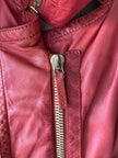 GUCCI - S/S 2009 ROLLED UP SLEEVE SOFT LEATHER BIKER JACKET