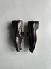 GUCCI - 1980s SQUARE TOE HORSEBIT LOAFERS