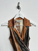ICEBERG - S/S 1993 SEMI SHEER WRAP TOP