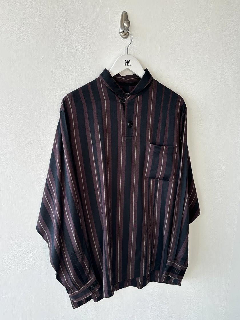 COMME DES GARÇONS - F/W 1995 STRIPED LONG SLEEVE PULLOVER TOP