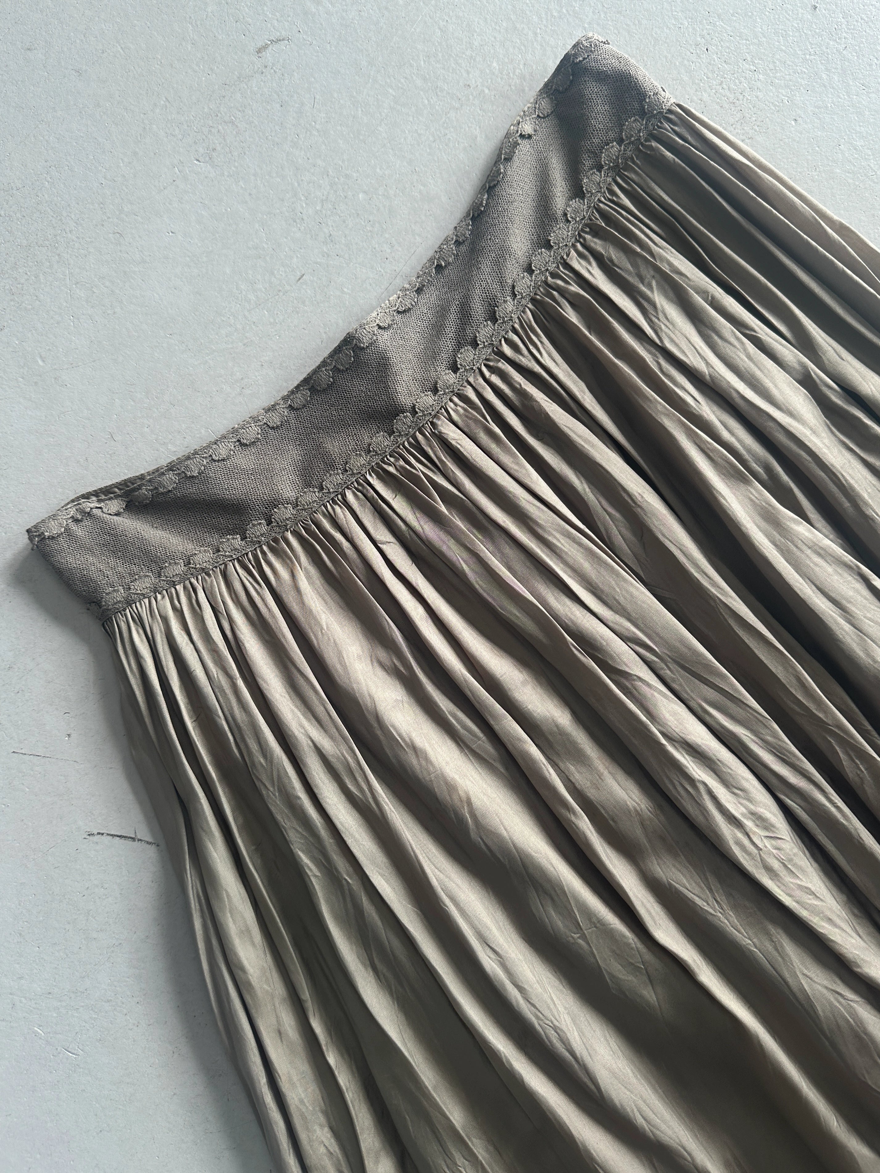 ISABEL MARANT - F/W 2006 SAMPLE SATIN SKIRT