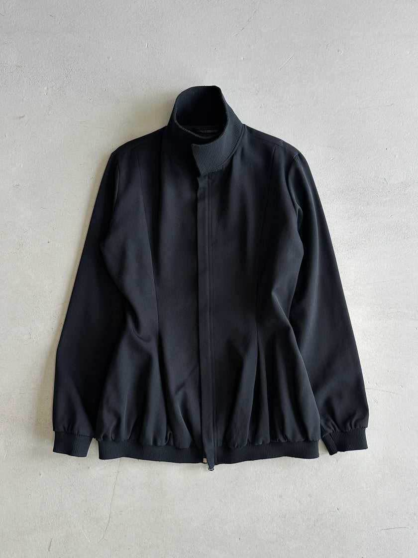 YOHJI YAMAMOTO - A/W 2001 BALLOON HEM ZIPPED JACKET