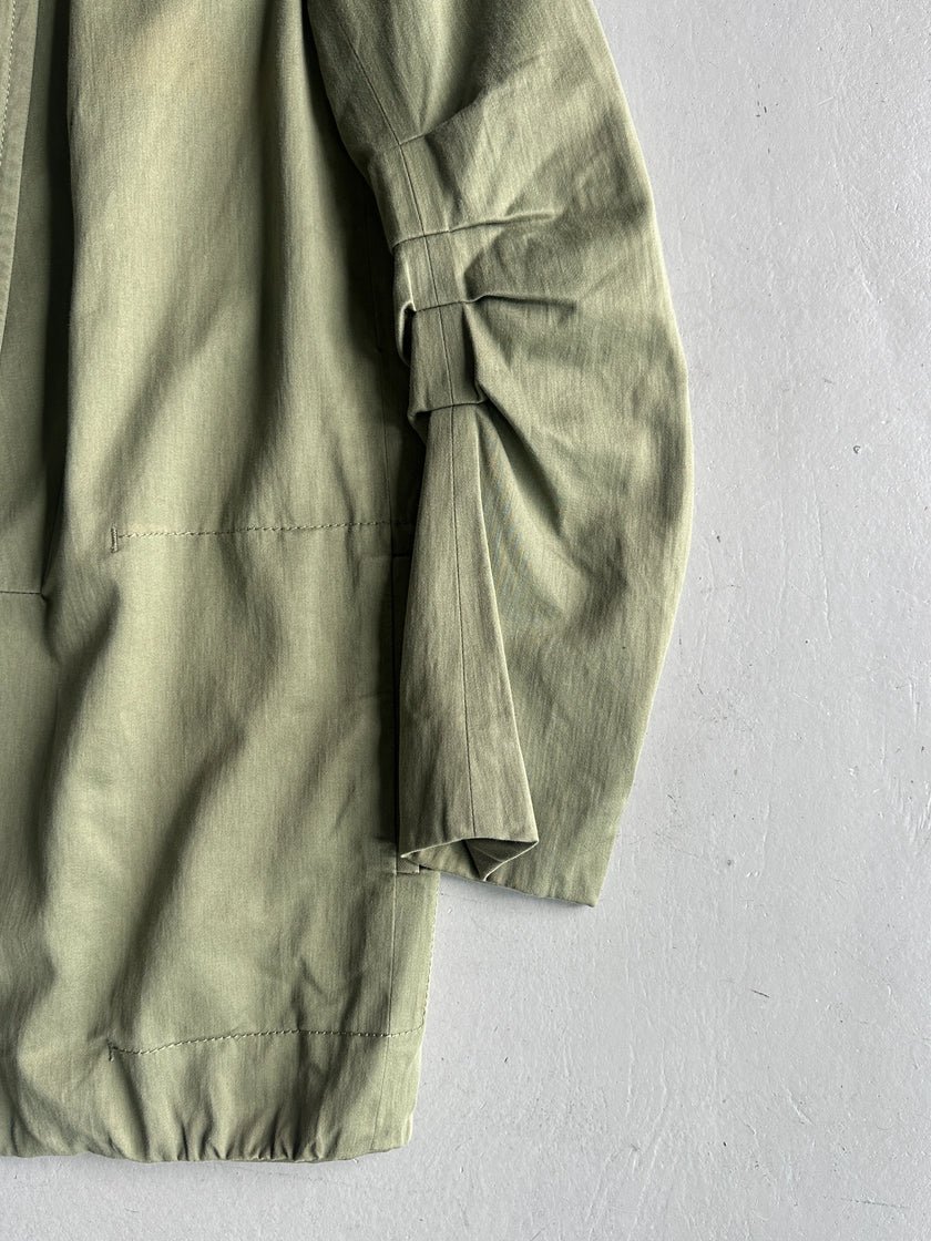 YVES SAINT LAURENT BY STEFANO PILATI - F/W 2006 COLLARLESS JACKET WITH CURVED SLEEVES