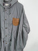 EMPORIO ARMANI - late 1990s MICRO CHECK HOODED PARKA