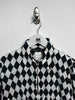 AGNÈS B. - 2000s CRINKLED ZIPPED SHIRT