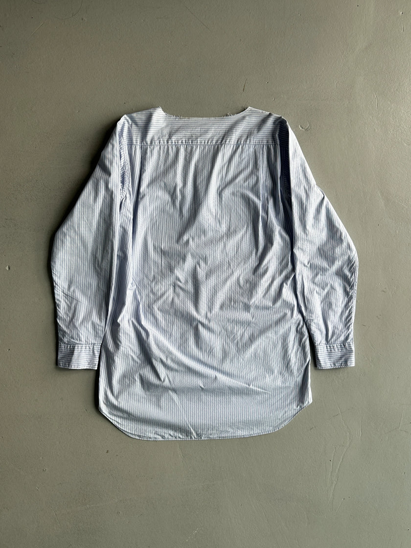 COMME DES GARÇONS HOMME PLUS - A/W 2013 EMBROIDERED STRIPED TUNIC