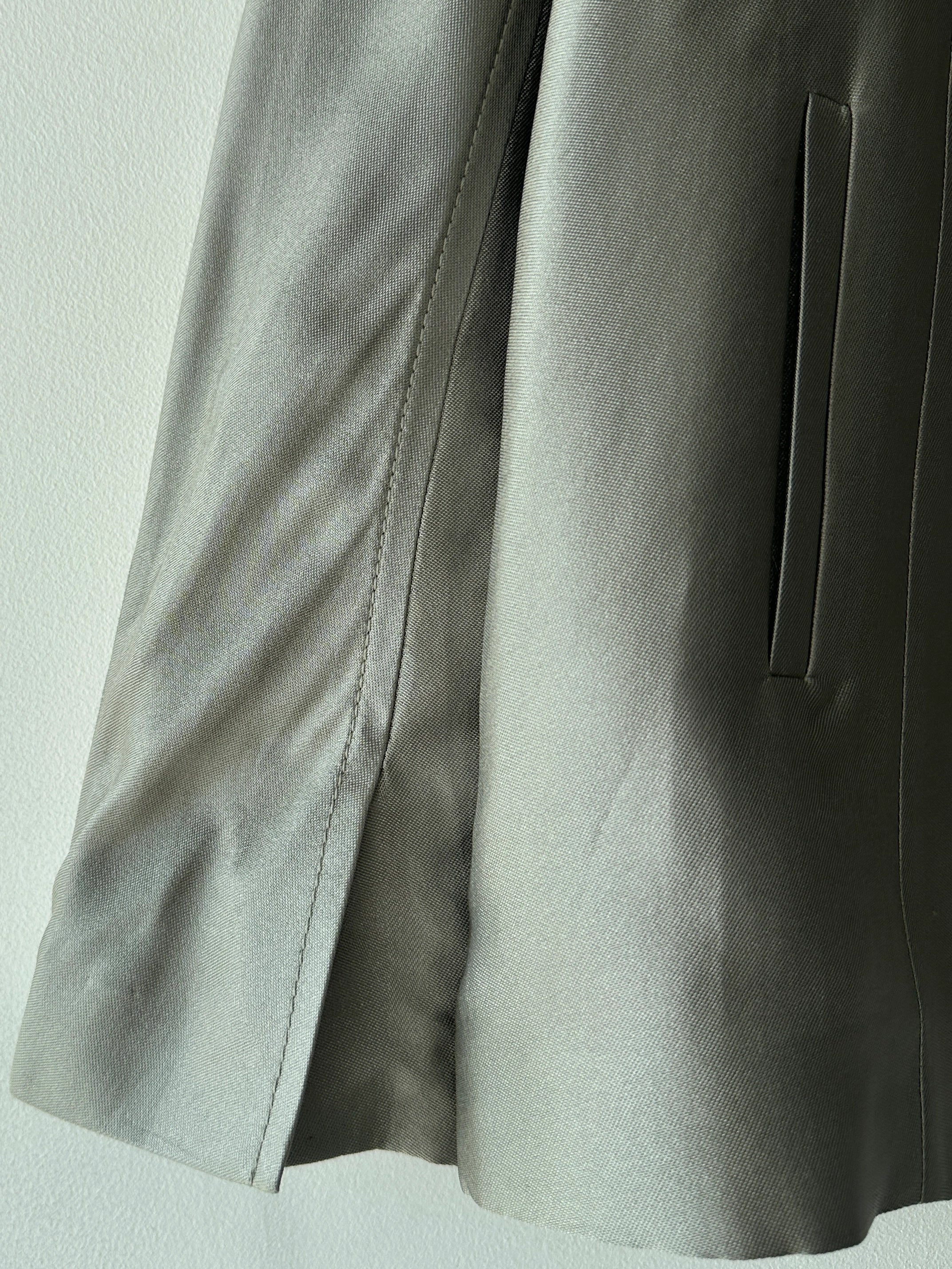 CIVIDINI - S/S 2008 METALLIC FINISH SILK JACKET