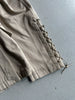 ROBERTO CAVALLI - 2000s BIKER JACKET WITH LACE UP DETAIL AT CUFF