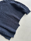NEIL BARRETT - 2000s BOXY FIT DECONSTRUCTED CHUNKY KNIT JUMPER