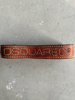 DSQUARED2 - 2000s EMROIDERED LOGO LEATHER BELT