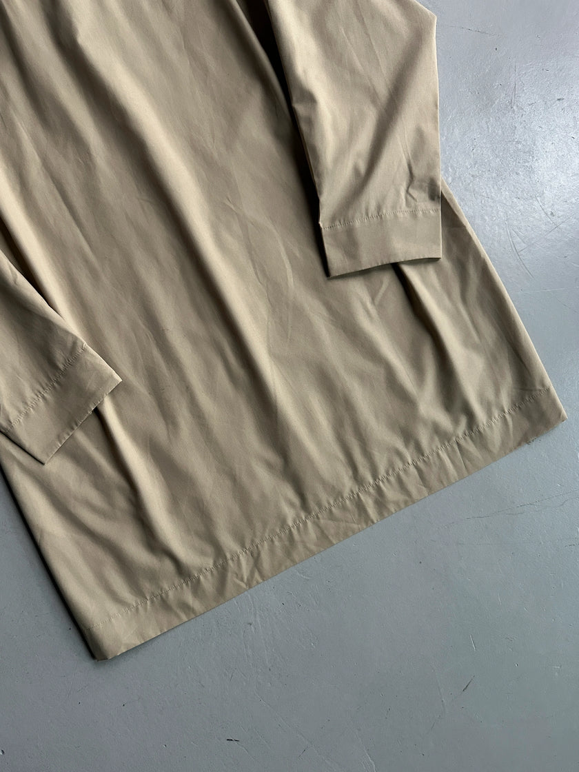 ISSEY MIYAKE MEN - 2000s OVERSIZED SHACKET WITH SEMI CONCEALED POCKET