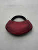 GIORGIO ARMANI -  1990s ORGANZA CRESCENT HANDBAG