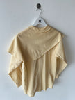 COMME DES GARÇONS -1980s ASYMMETRIC CAPE OVERLAY SHIRT
