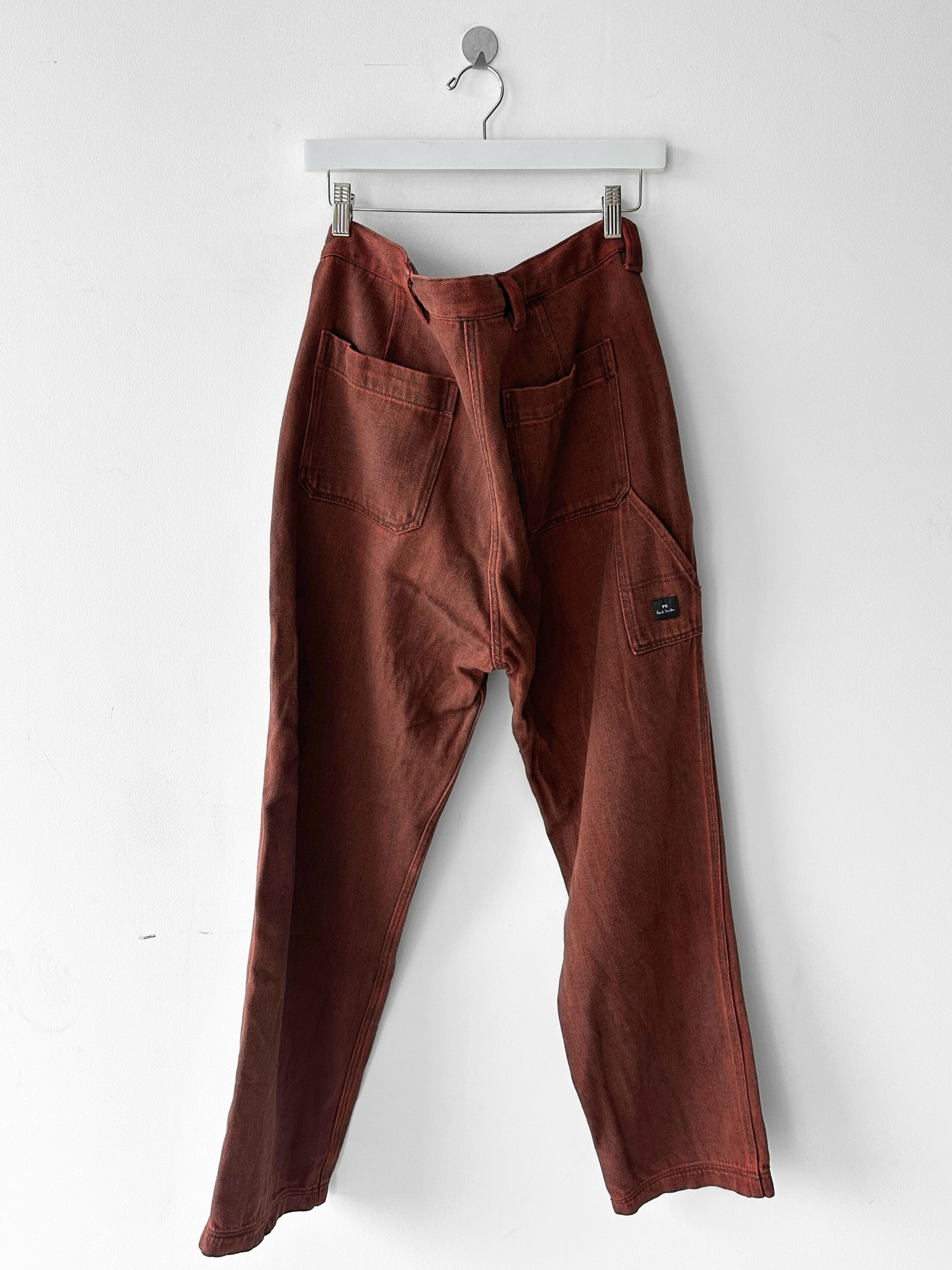PAUL SMITH  - 2000s CARGO DISTRESSED JEANS