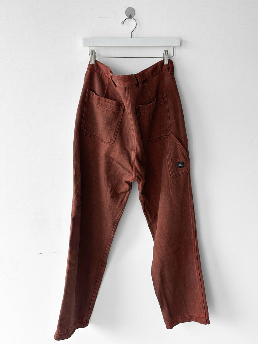 PAUL SMITH  - 2000s CARGO DISTRESSED JEANS