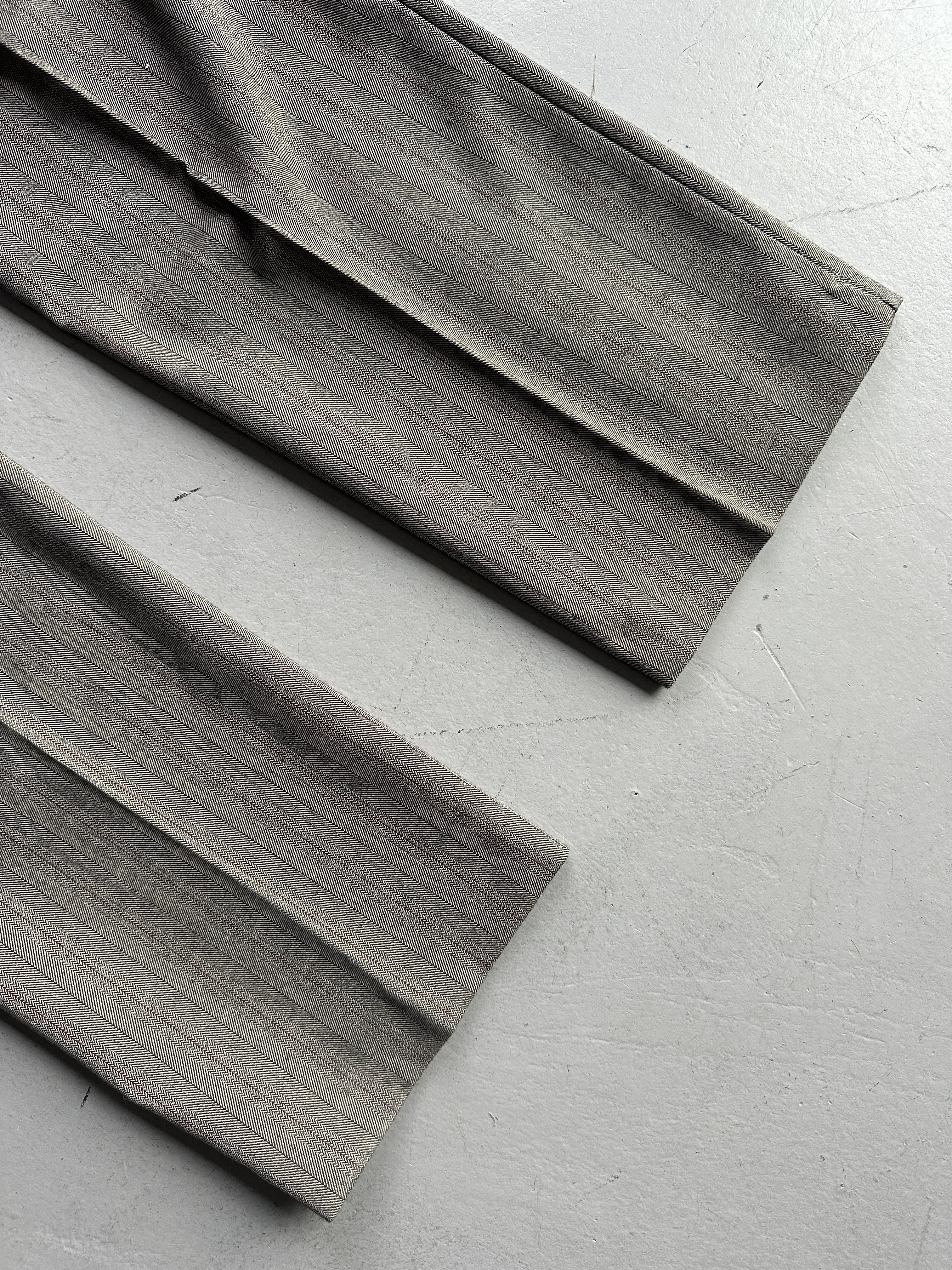 DANIELE ALESSANDRINI - 1990s STRAIGHT LEG TAILORED TROUSERS