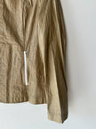 VIVIENNE TAM - S/S 1999 PAPER TEXTURE CRINKLED LIGHT JACKET