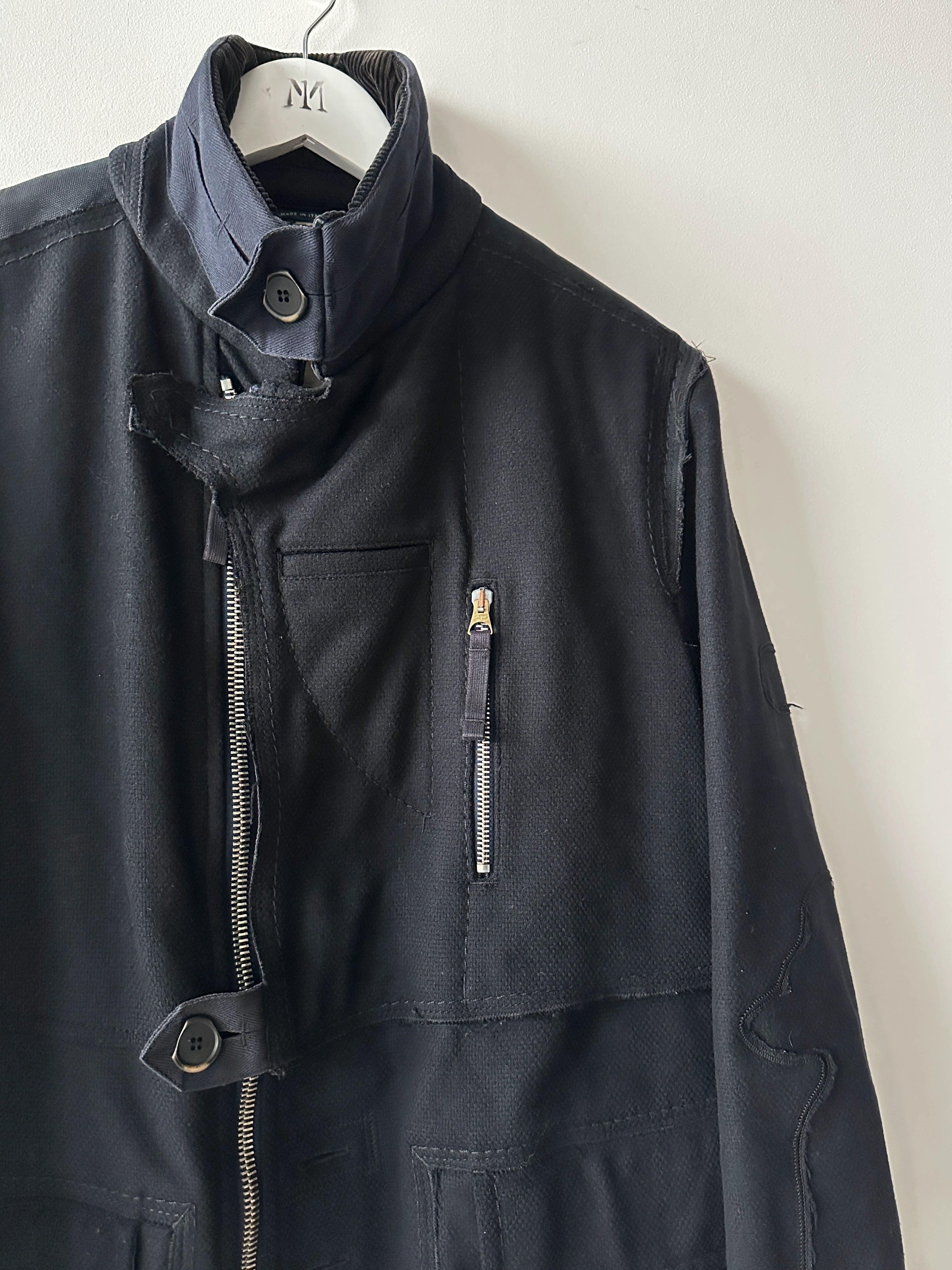 MARITHÉ + FRANÇOIS GIRBAUD - early 2000s STRAIGHT FIT JACKET