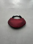 GIORGIO ARMANI -  1990s ORGANZA CRESCENT HANDBAG