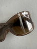 GIANFRANCO FERRÉ - 2000s OVERSIZED WRAPAROUND SUNGLASSES