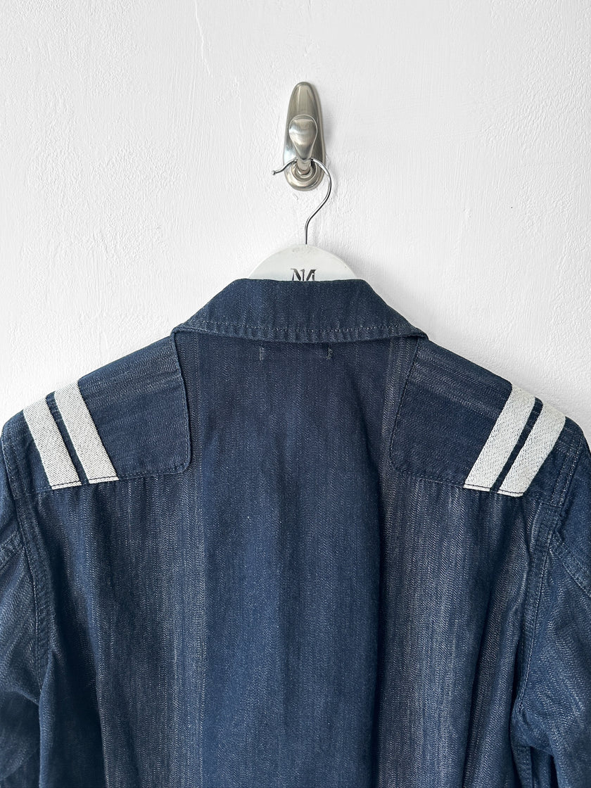 ISSEY MIYAKE - S/S 2019 DOUBLE BREASTED DENIM JACKET