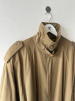 ITALIAN LABEL 1990s BELTED TRENCH COAT