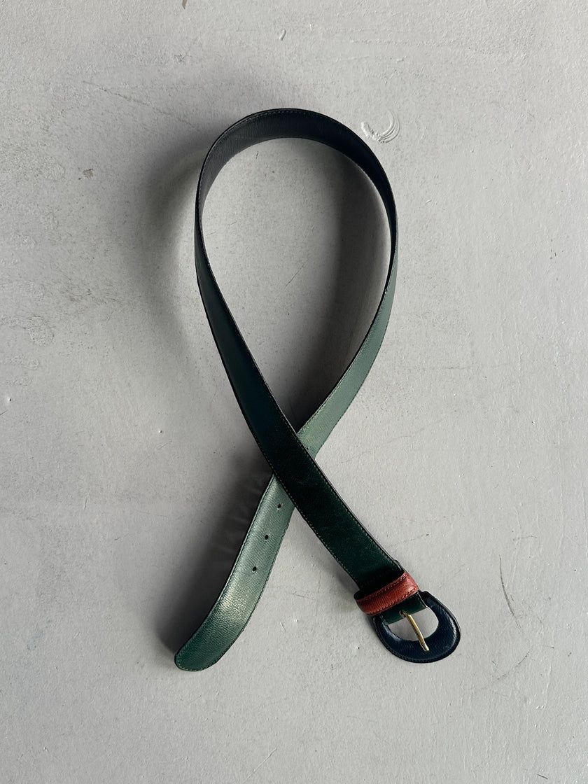 ETRO - 1990s MULTICOLOUR LEATHER BELT