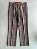 KENZO- 1980s CHECKED TAILORED TROUSERS