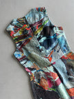 HUSSEIN CHALAYAN - F/W 2013 ABSTRACT PRINT SHEAT DRESS