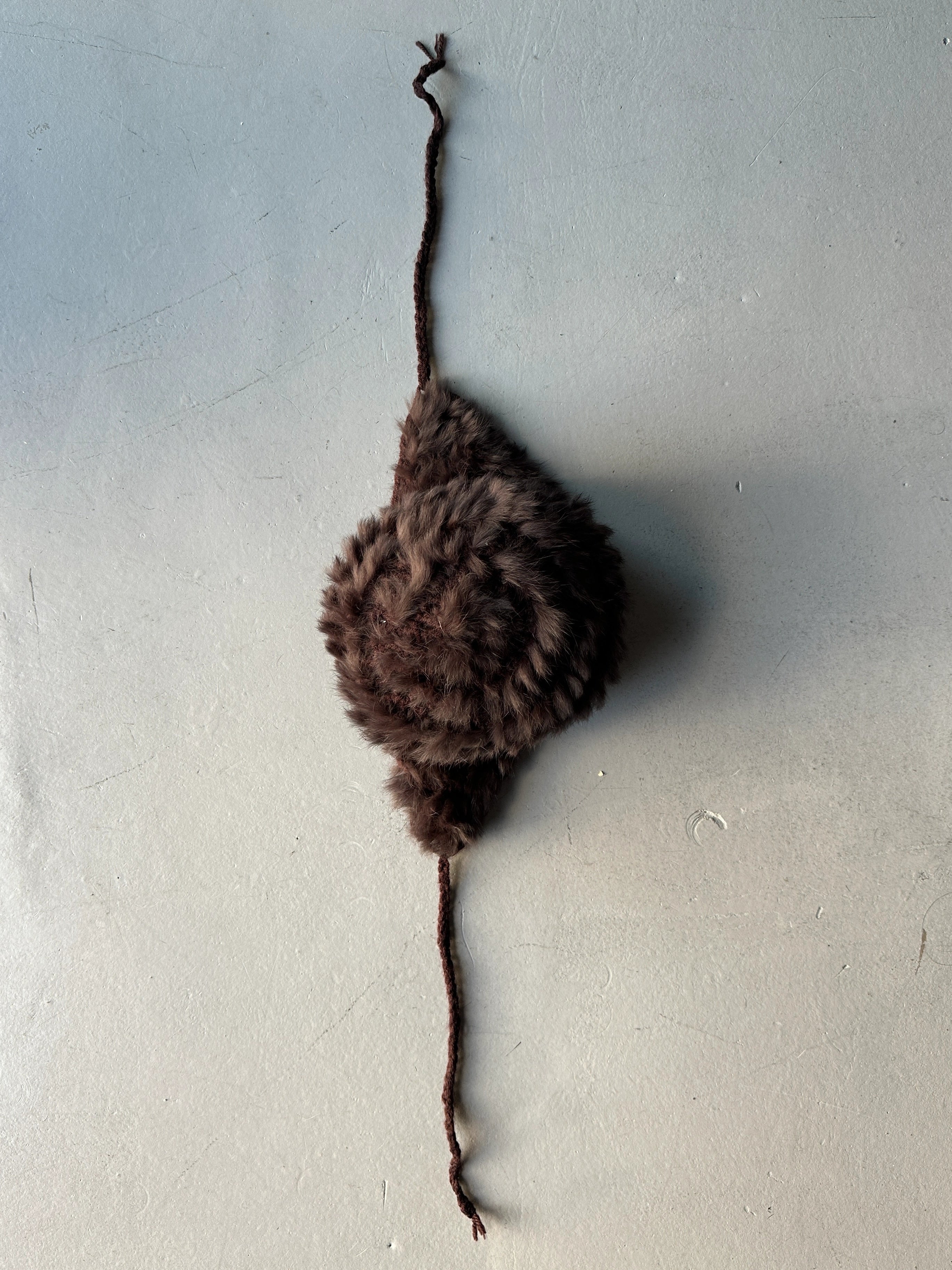 1970s RABBIT FUR HAT